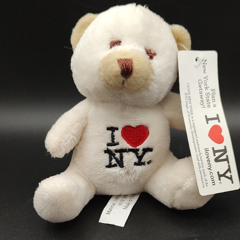 I Love NY Teddy Bear Key Chain